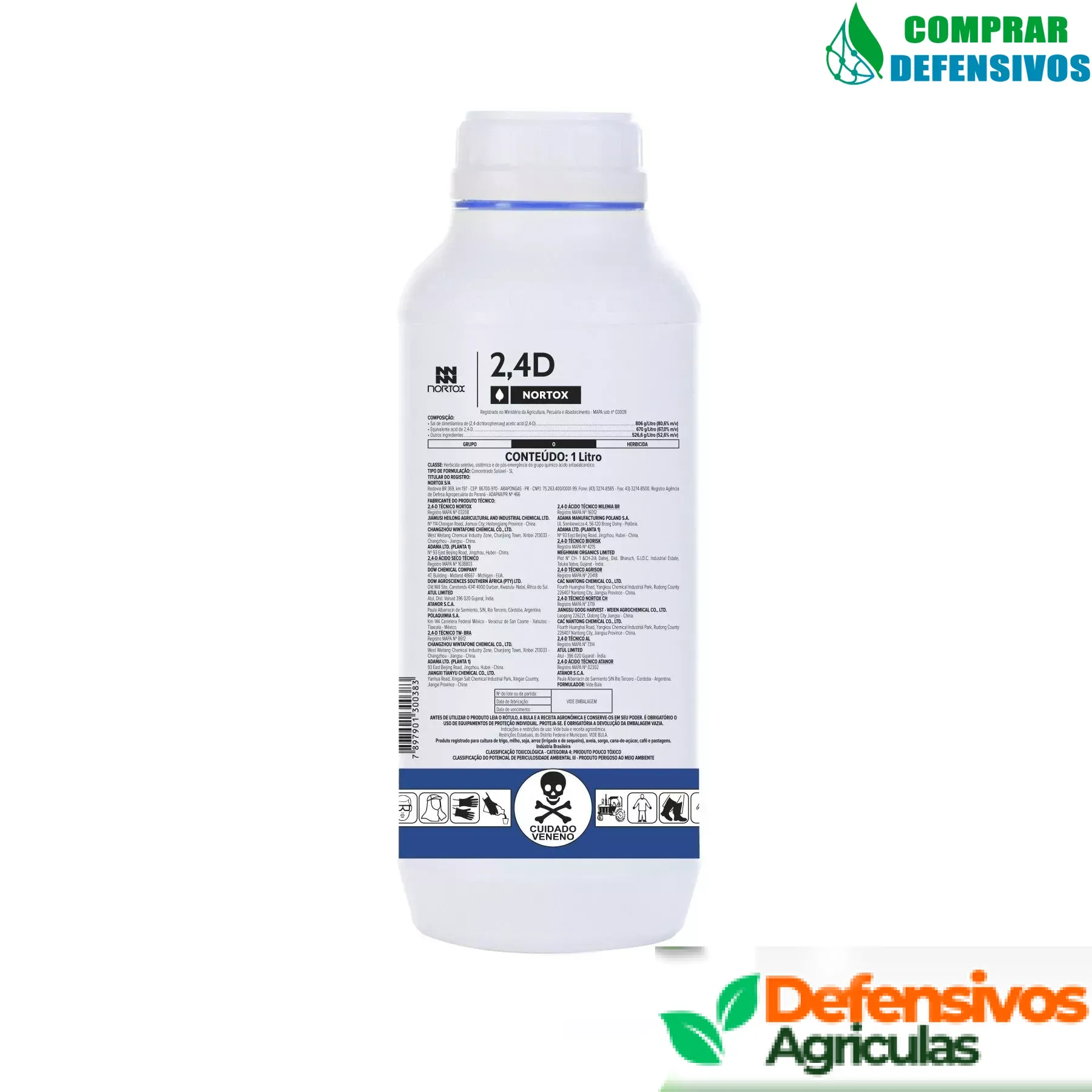 Compre Herbicida 2,4 D NORTOX 1 Litro com Melhor Preço